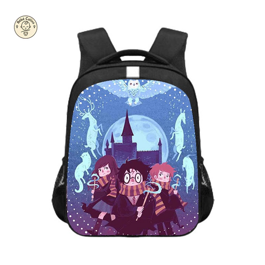 Sac à dos Harry Potter avec imprimé art cartoon captivant
