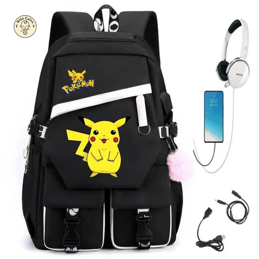 Cartable Pokémon Pratique et Ultra Confortable pour Tous les Jeunes Aventuriers