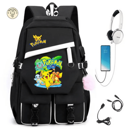 Cartable Pokémon Pratique et Ultra Confortable pour Tous les Jeunes Aventuriers