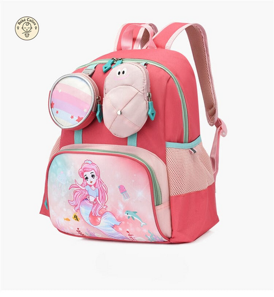 Cartable pratique de 28 cm au design adorable et fonctionnel