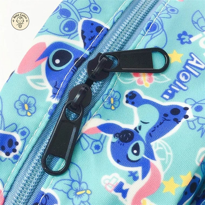 Cartable Stitch Élégant avec Pratiques Poches de Rangement