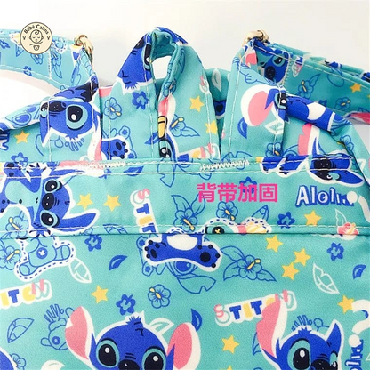 Cartable Stitch Élégant avec Pratiques Poches de Rangement