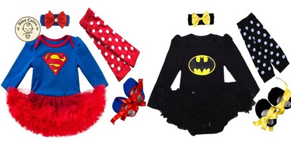 Déguisement super héros bébé fille carnaval