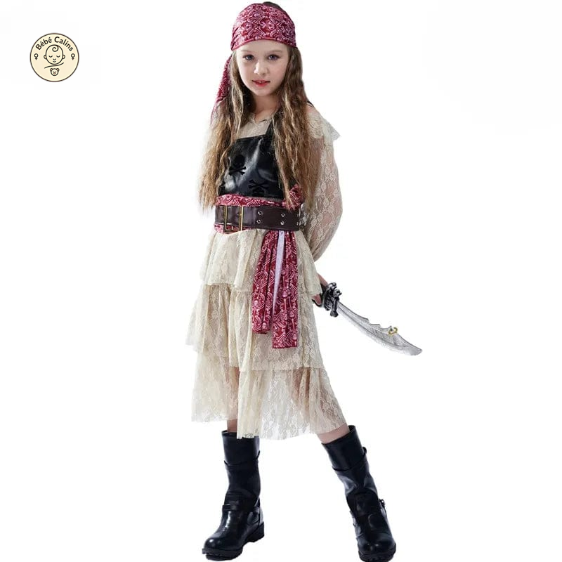 Déguisement pirate fillette