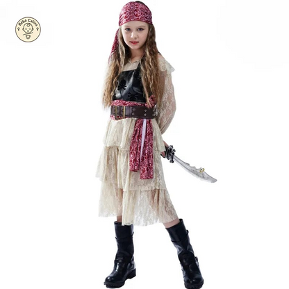 Déguisement pirate fillette