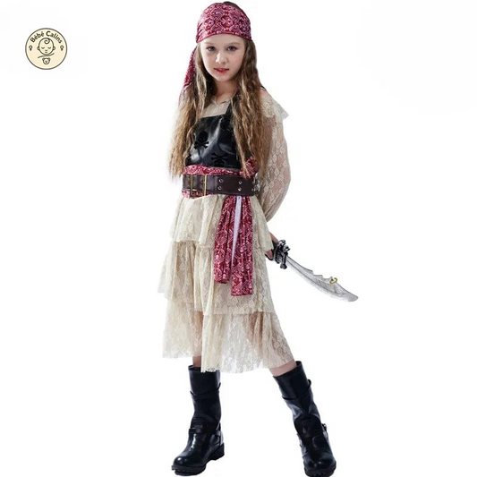 Déguisement pirate fillette