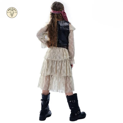 Déguisement pirate fillette