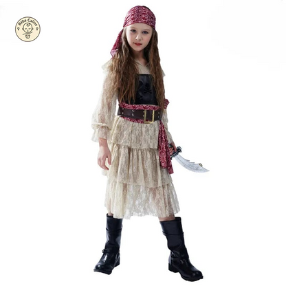 Déguisement pirate fillette