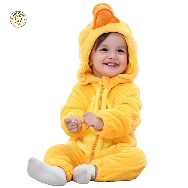 Grenouillère déguisement animaux bébé