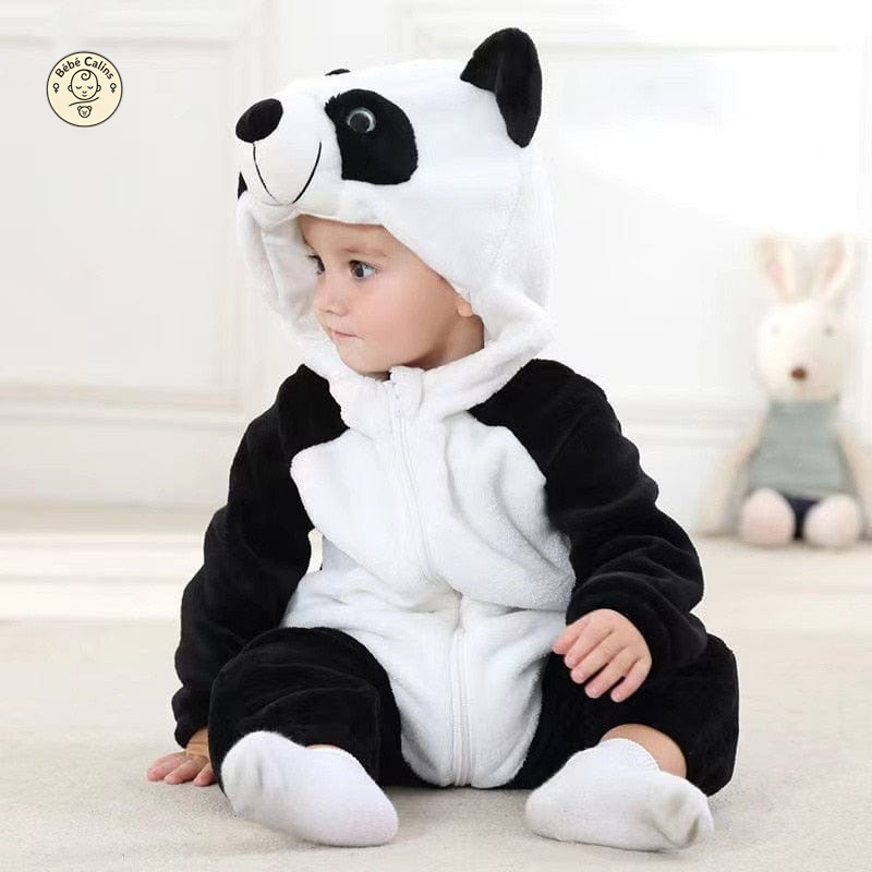Grenouillère déguisement animaux bébé