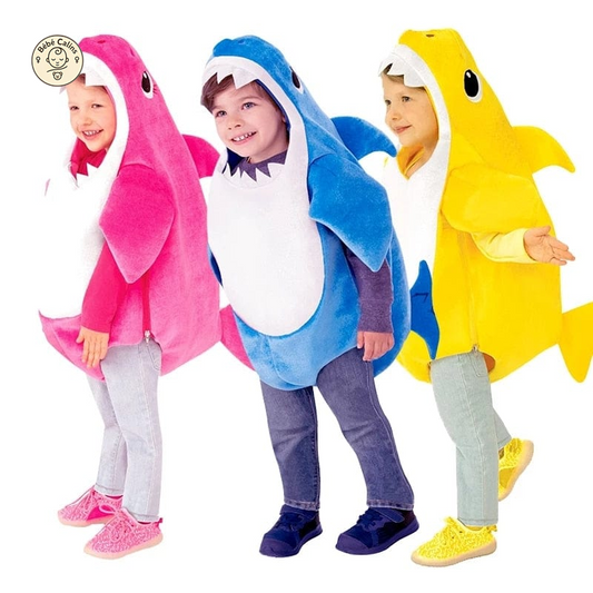 Déguisement carnaval baby shark bébé et enfant