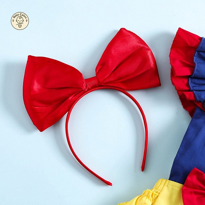 Déguisement blanche neige bébé carnaval 2 pièces