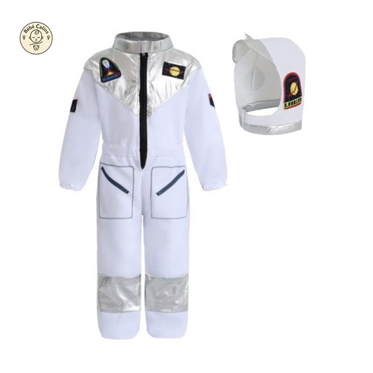 Costume d'Astronaute Enfant avec Casque Brillant