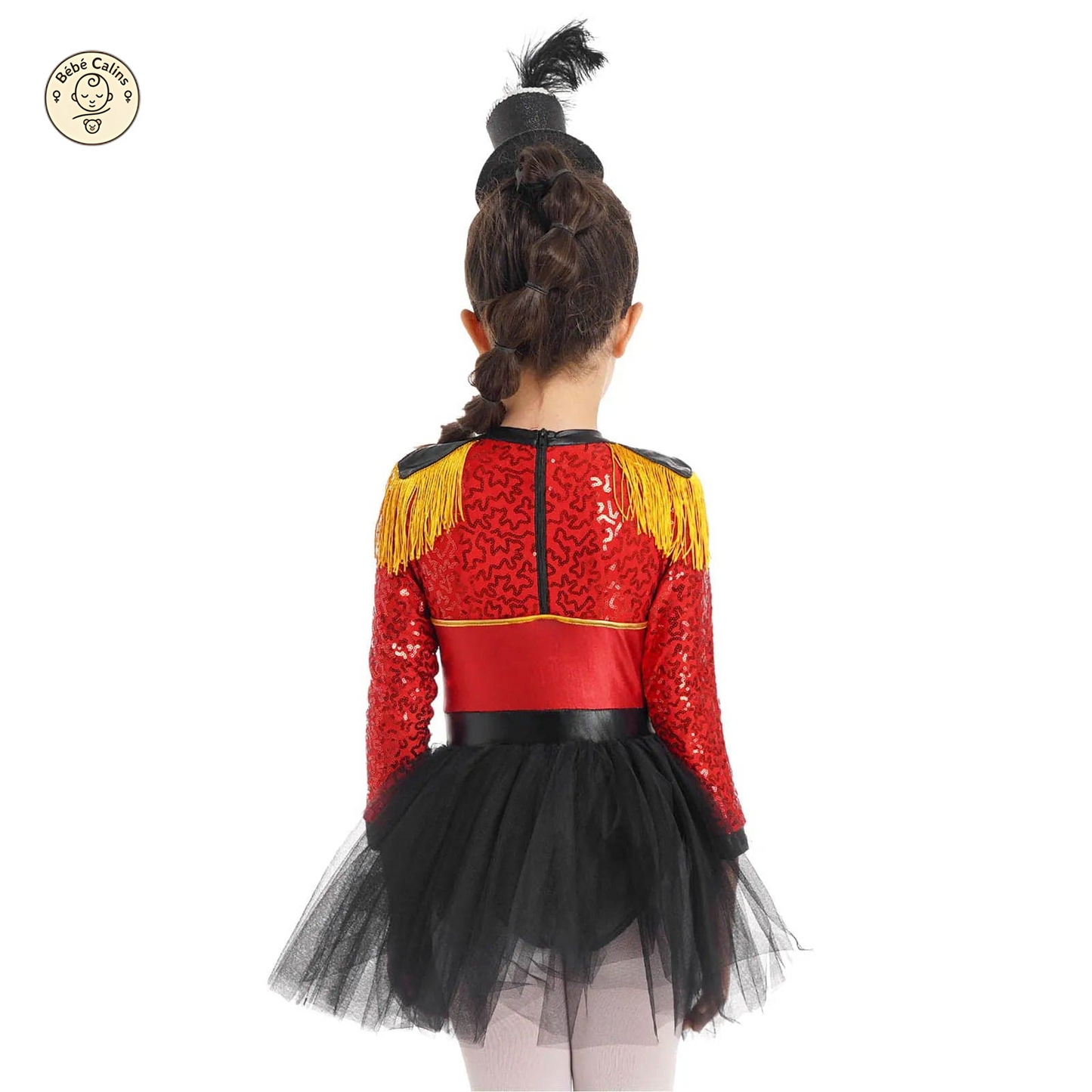 Déguisement de magicien de Cirque Enfant Fille avec Tutu