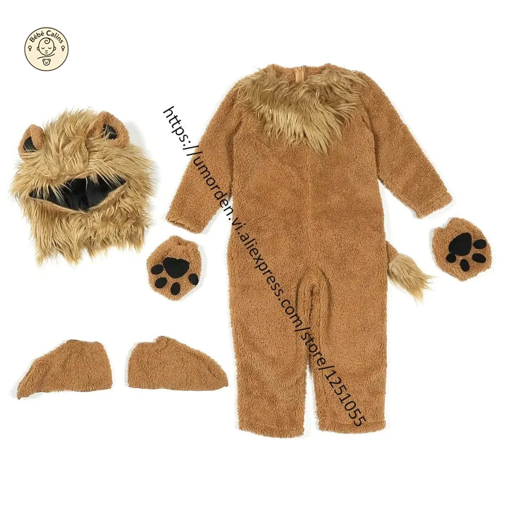 Déguisement roi Lion Enfant Doux et Moelleux