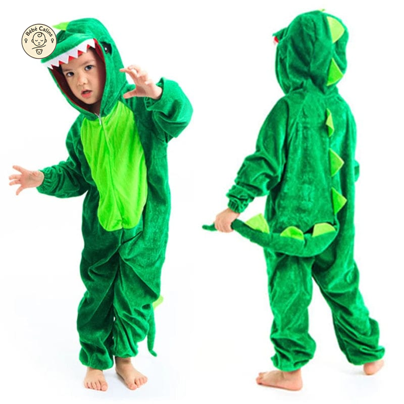 Déguisement dinosaure 2 à 8 ans confortable