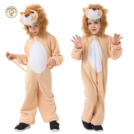 Déguisement Lion Enfant Combinaison Velours