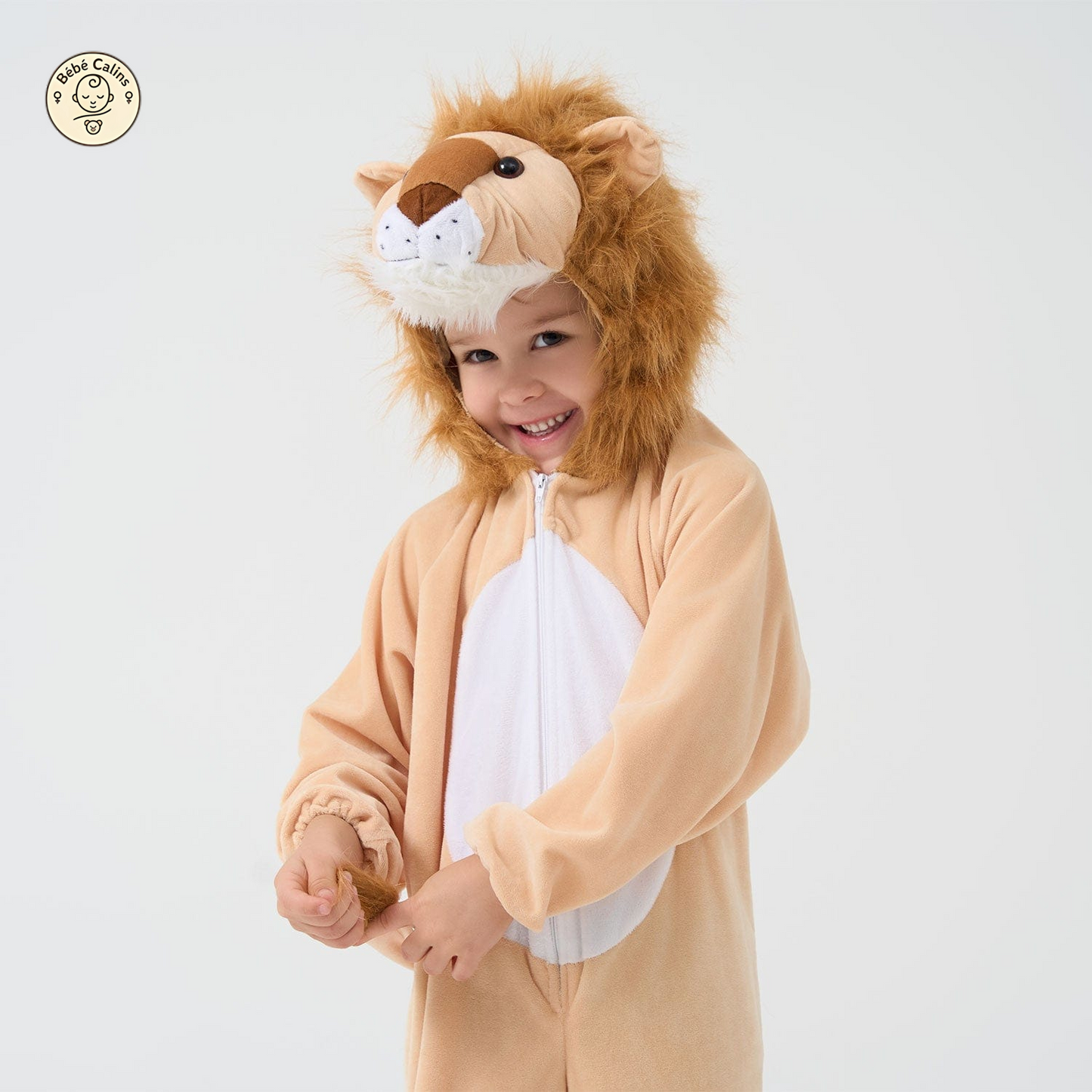 Déguisement Lion Enfant Combinaison Velours