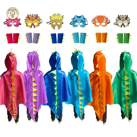 Déguisement dinosaure enfant cape et masque
