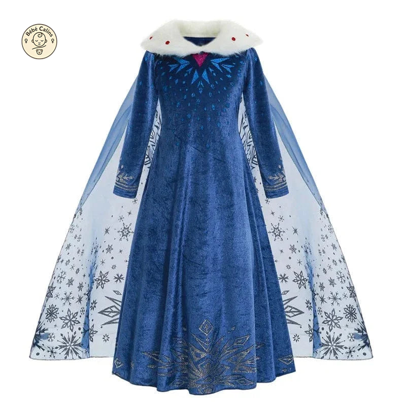 Déguisement Princesse Robe Elsa Anna Fille