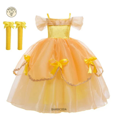 Déguisement Princesse Belle Enfant avec Accessoires