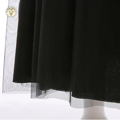 Déguisement de Sorcière Enfant Noir Dentelle Luxe