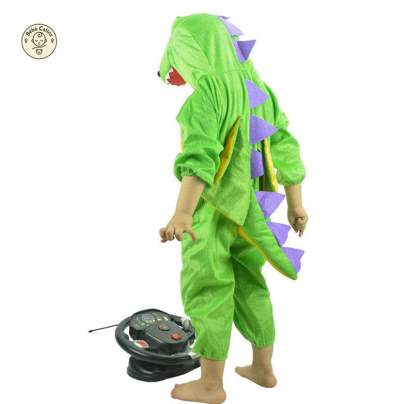 Déguisement Dinosaure Verte Enfant Cosplay