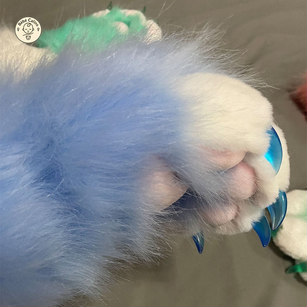 Déguisement Chat Gants Pattes en Fourrure Synthétique