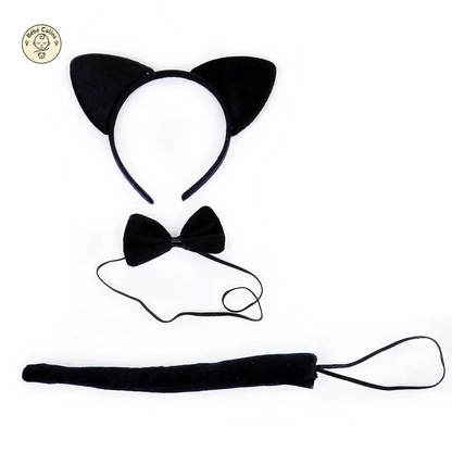 Déguisement Chat Robe Tutu Noir Fille Cosplay