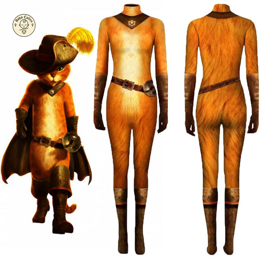 Déguisement Chat Cosplay Chat Botté Enfant & Adulte