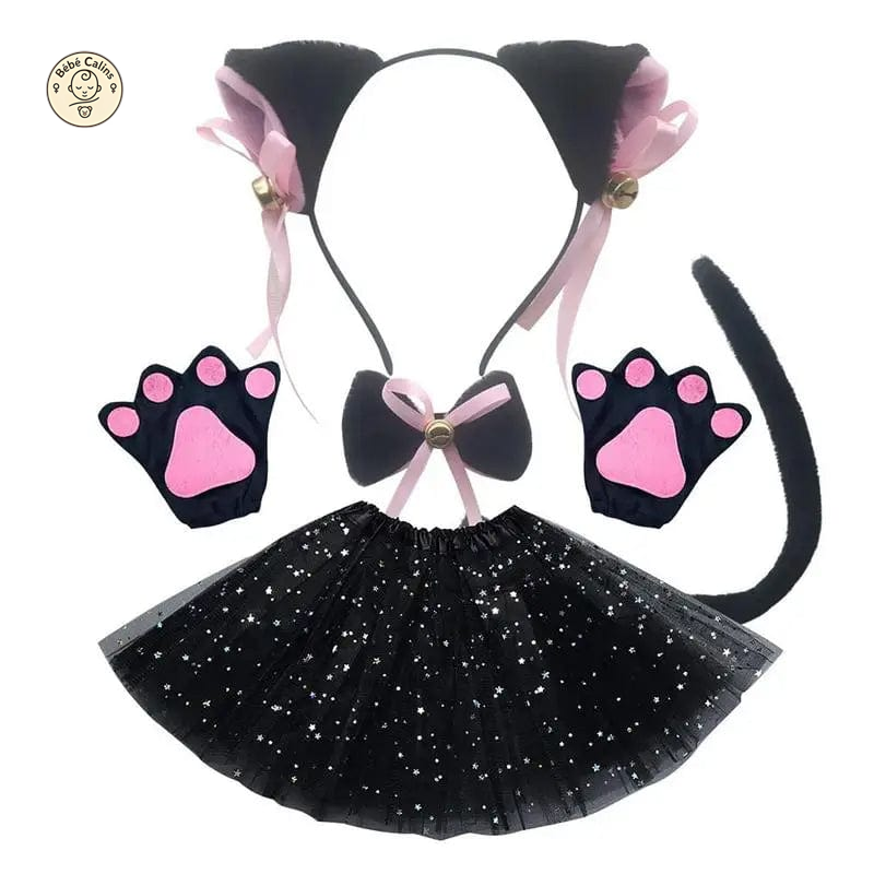 Déguisement Chat Set d'Accessoires Cosplay Enfant