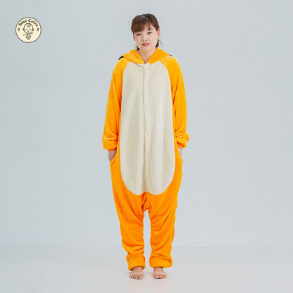 Déguisement lion Pyjama Douillet Unisexe en Polaire