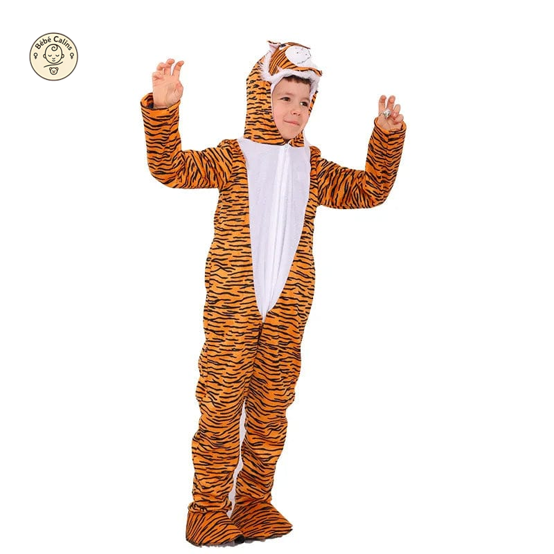 déguisement lion Enfant Combinaison Flanelle