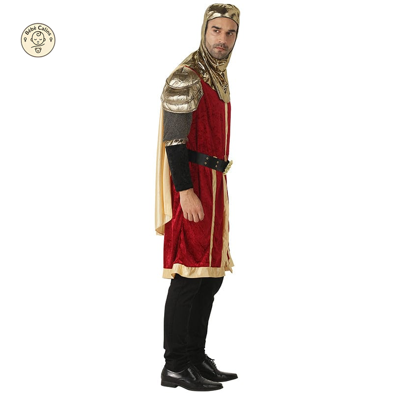Déguisement roi Médiéval Rouge Homme