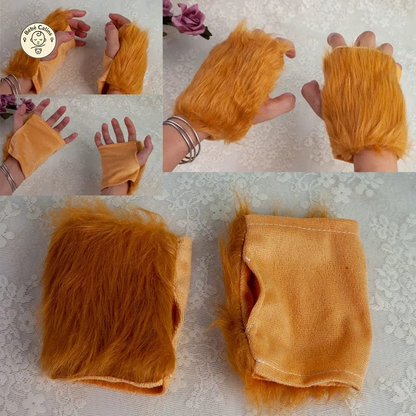 Déguisement Lion Enfant avec Jupe et Accessoires