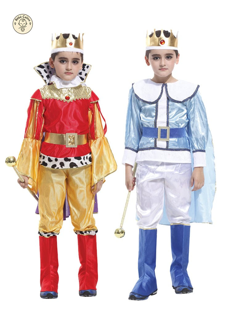Déguisement roi Médiéval Enfant avec Cape