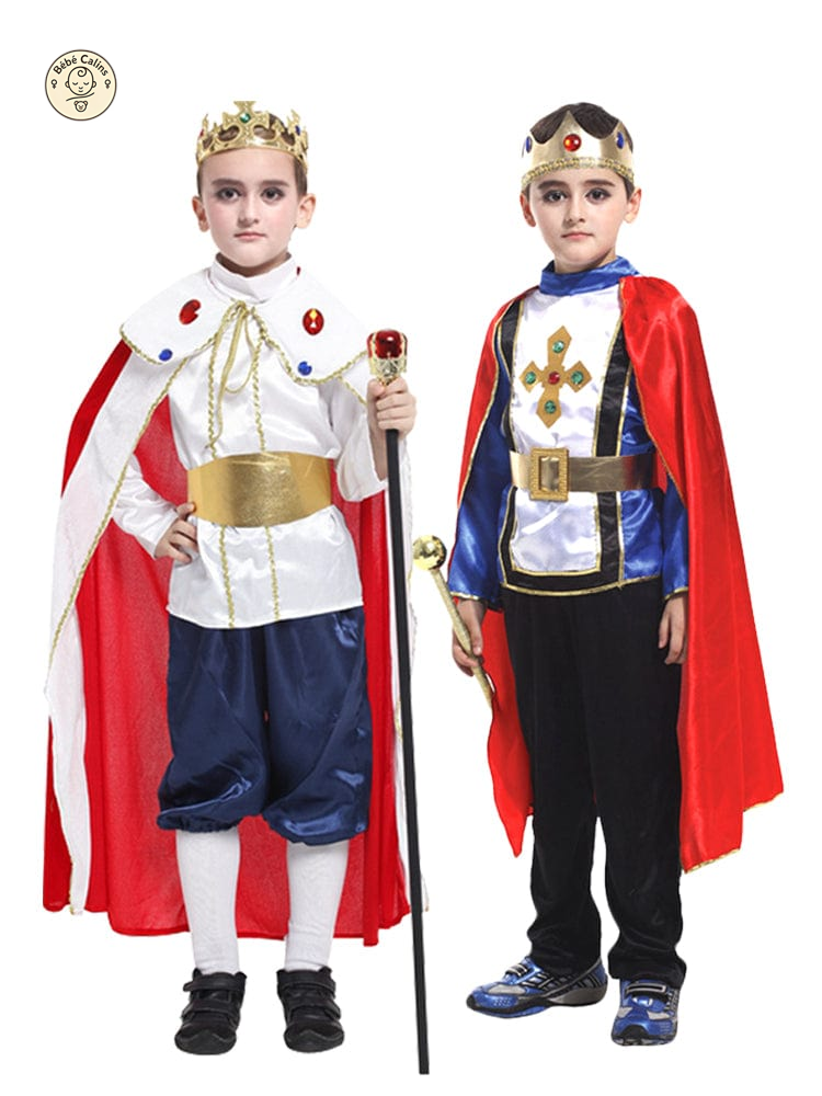 Déguisement roi Médiéval Enfant avec Cape