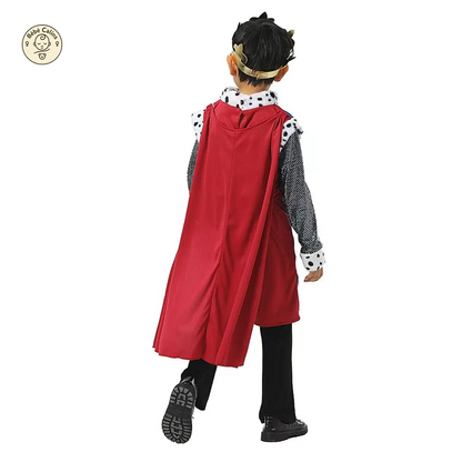 Déguisement roi Enfant Médiéval avec Cape