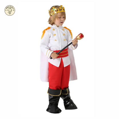 Déguisement roi Prince Enfant Médiéval Luxe