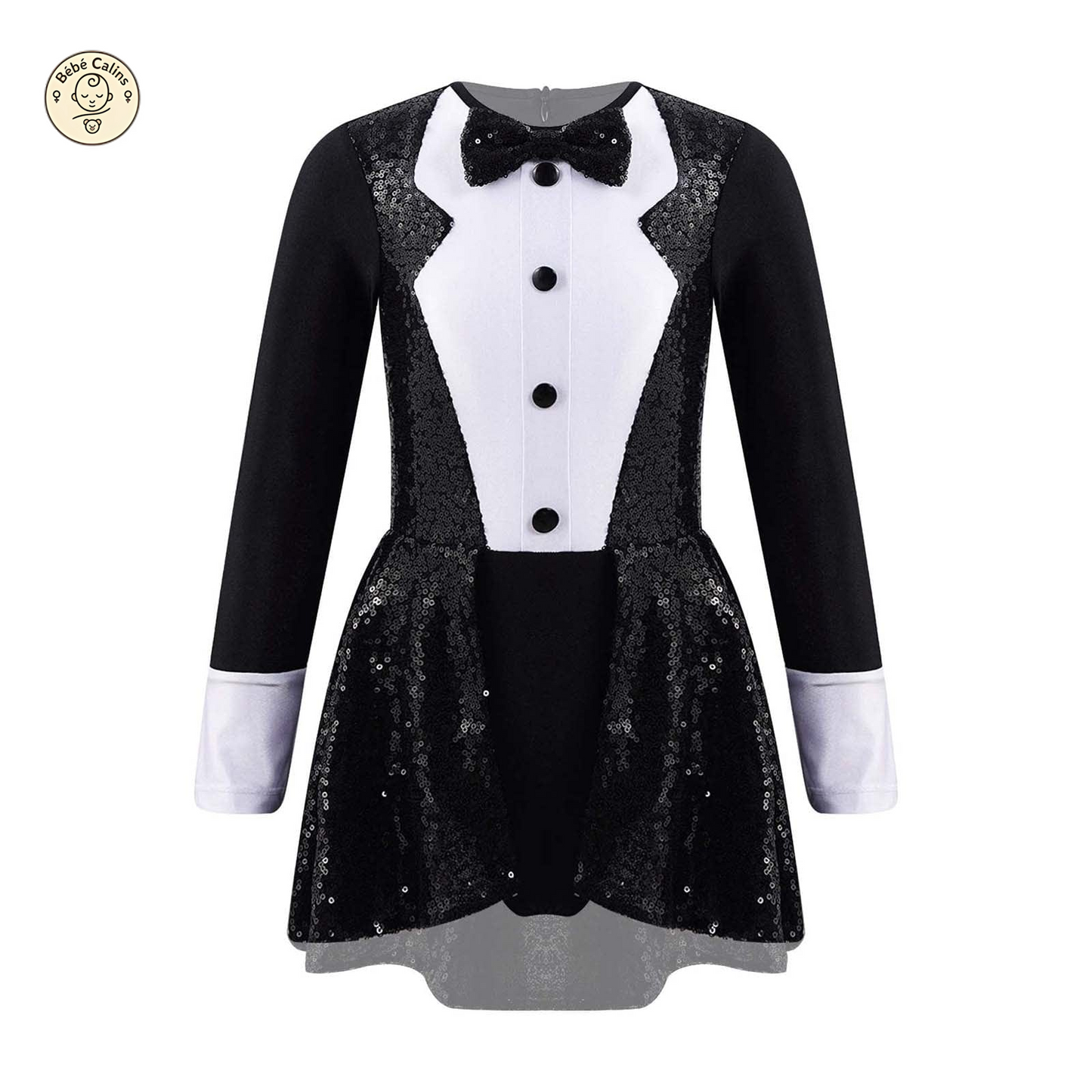 Déguisement de magicien Fille avec Paillettes Élégantes
