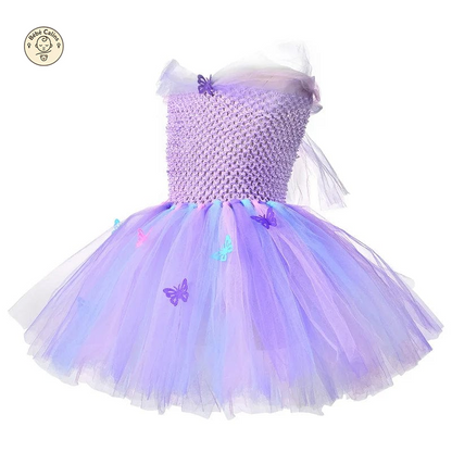 Déguisement Fée Papillon Enfant Violet