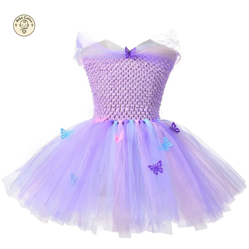 Déguisement Fée Papillon Enfant Violet