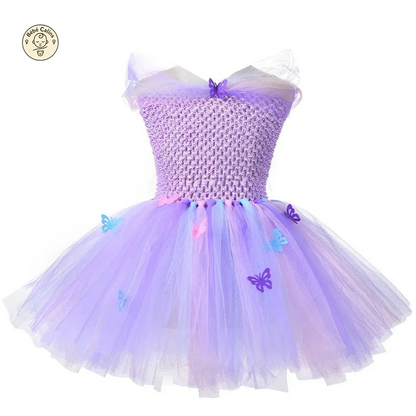 Déguisement Fée Papillon Enfant Violet