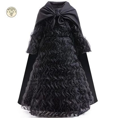 Déguisement de Sorcière Halloween Enfant Robe Noire