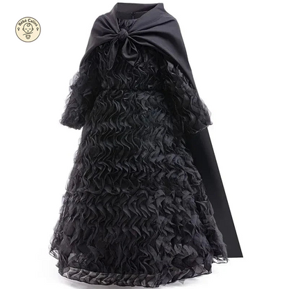 Déguisement de Sorcière Halloween Enfant Robe Noire