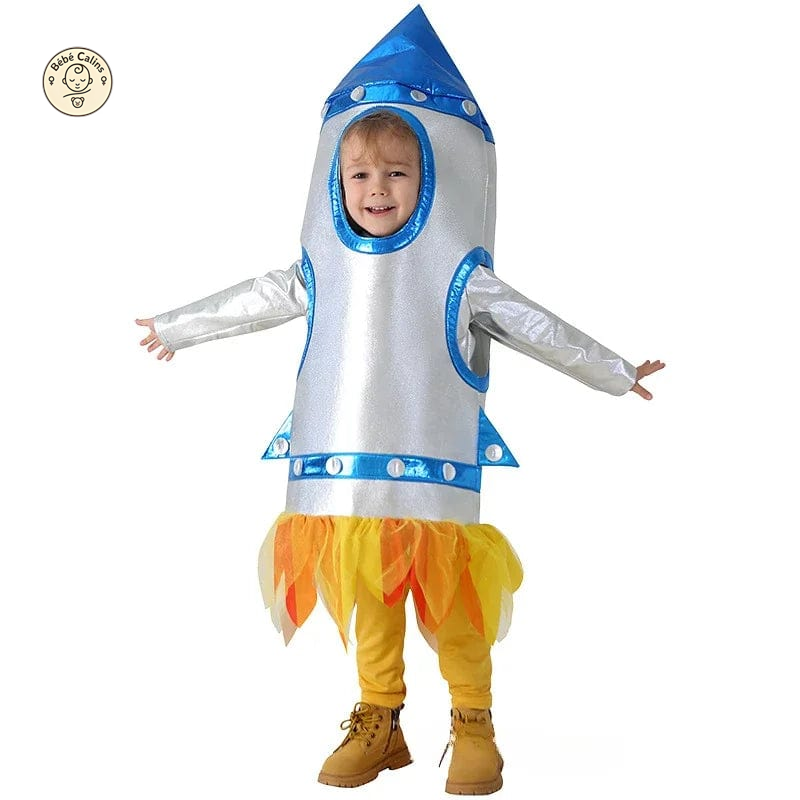 Déguisement Astronaute Enfant Fusée Métallique