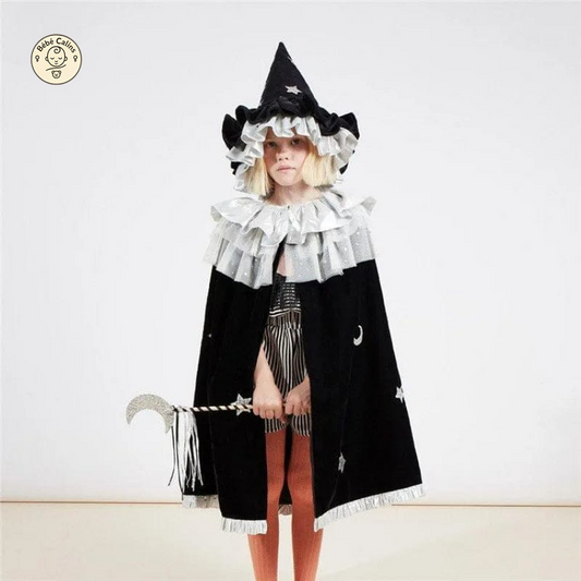 Déguisement de Sorcière Fille avec Chapeau