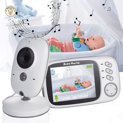 Babyphone : Moniteur bébé avec Ecran Portable à Vision Nocturne