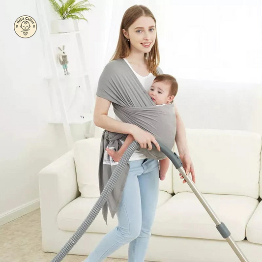 Écharpe de portage ergonomique coton