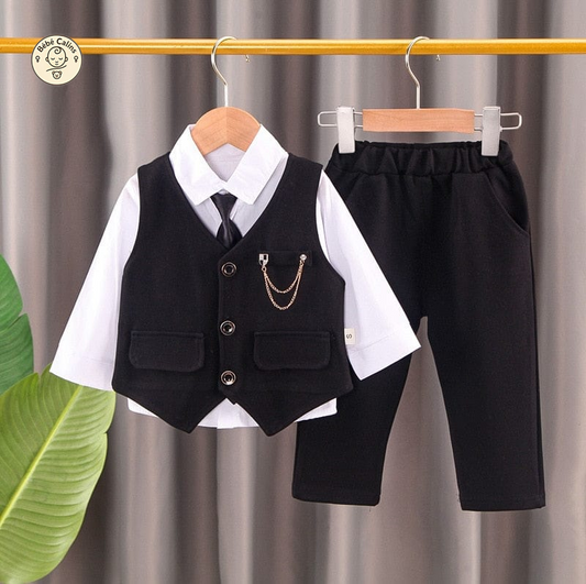 Costume 3 pieces élégant bébé